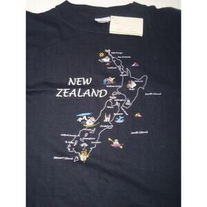 New Zealand TShirt Size Large Dark Blue NWT Womens -0220L89